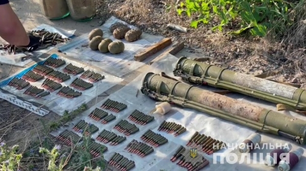Схрон с гранатомётами и патронами обнаружили под Одессой