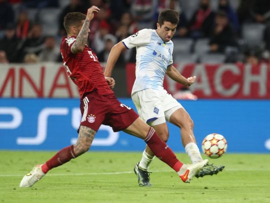 «Динамо» — «Баварія» — 0:0: онлайн відео голів у матчі Ліги чемпіонів