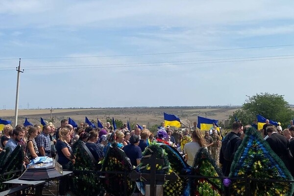 В Одесской области простились еще с одним защитником Украины