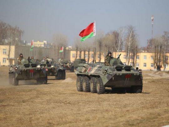 росія перекинула до білорусі з Краснодарського краю велику партію військової техніки